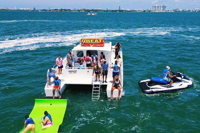 3 Hour Party Boat Jet ski Banana Tube and open bar in Miami - Jet Ski Reality Check: Licensing, Control, and Comfort