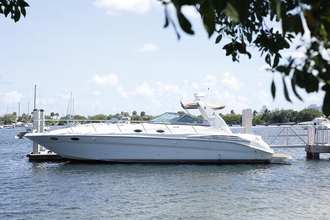 45 Ft Private Yacht Rental in Miami - A 45-Foot Sea Ray Makes the Day Feel Like a Real Getaway