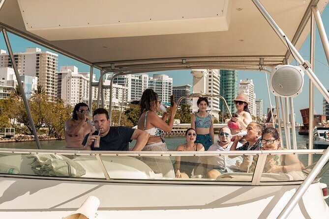 50ft Miller Blue | Miami Yacht Rental | 3 to 6 Hours | 13 Ppl - The 50ft Miller Blue Yacht Experience: More Group Day Trip Than Fancy Cruise Tour