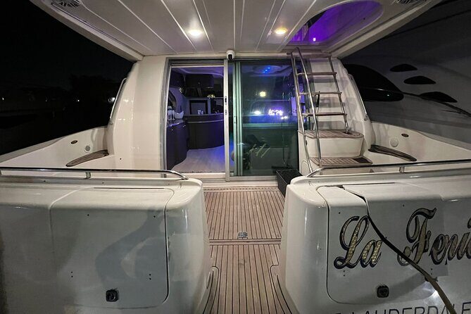 50ft Miller Blue | Miami Yacht Rental | 3 to 6 Hours | 13 Ppl - Stop 1: Celebrity-Home Area Views Where the Waterfront Homes Take Center Stage