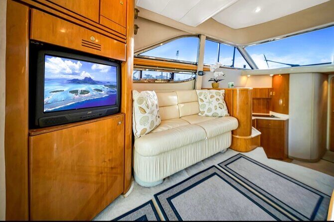 55ft + FREE HOUR Miami Yacht Rental 3 to 6 Hours 13 People - Stop 3: Miami Marine Stadium visit