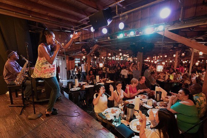 All You Can Eat BBQ Dinner and Show at Tropical Isle with Sightseeing Cruise - Tropical Isle dinner: all-you-can-eat BBQ that fuels the show