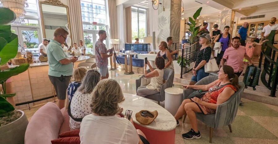 Award-winning Art Deco & Neon Lights Walking Tour - Miami Beach as a Built World: Man-Made Plans and Biscayne Bay’s Swampy Past