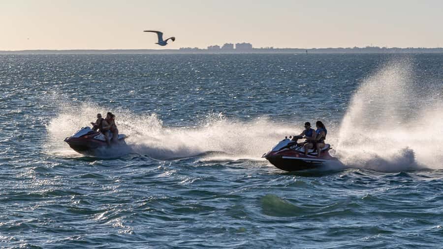 Best Jet Ski Rental in Miami with Free Boat Ride - A $40 booking that turns into the full Miami jet ski day