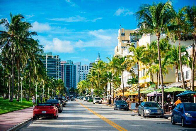 Classic Car Tour around Miami - A classic car loop that turns Miami into a timeline
