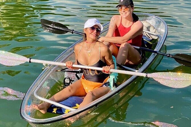 Clear Kayak Tour in South Miami Beach and Biscayne Bay - Entering the Collins Waterfront from 2400 Collins Ave