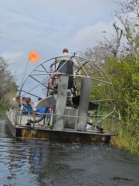 Everglades: boat tour with transportation& entrance included - A 4-hour Everglades taste from Miami Beach