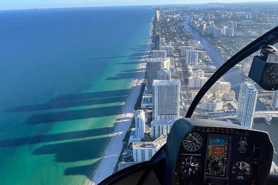 Fort Lauderdale: 40-Minute Helicopter Tour - The 40-minute helicopter flight: Atlantic coastline to Intracoastal Waterway