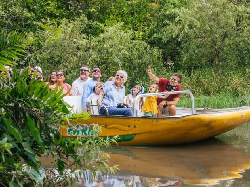 Homestead: Everglades Alligator Farm Entry and Airboat Ride - Everglades Alligator Farm + Airboat, in plain terms