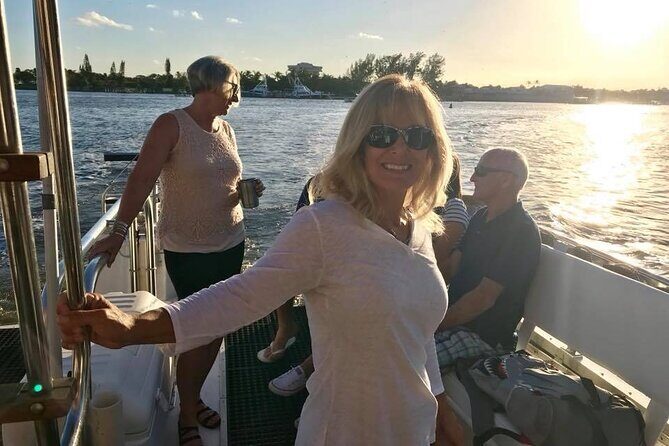 Jupiter Island Water Tour - Stop 2: glitz and glam commentary on a relaxing cruise