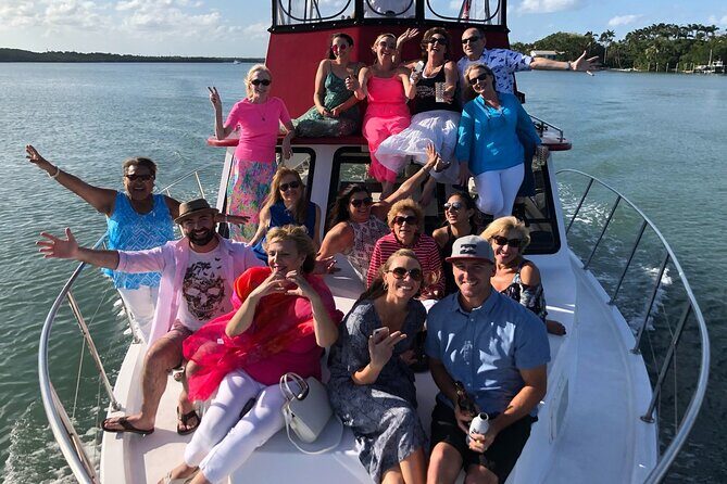 Jupiter Island Water Tour - Seats and viewing: how to avoid getting the worst angle
