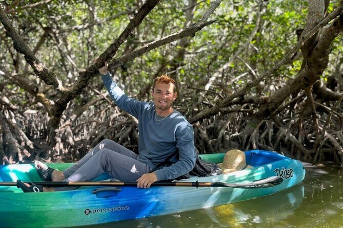 Kayak through Mangrove Forests in the Florida Keys - Getting Set Up at Tavernier Creek Kayak Tours (Old Conch Harbor)