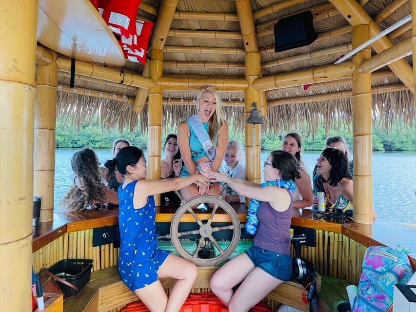 Key Largo: Cruisin' Tikis Key Largo - Day Cruise - Apple Music onboard and the BYOB setup that keeps it stress-free