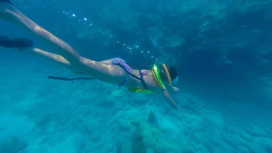 Key West: Catamaran Snorkel with Seafood Boil and Open Bar - Snorkel coaching in Key West waters (with a second stop)