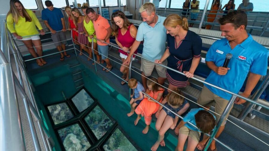 Key West: Glass Bottom Boat Reef Tour with Sunset Option - North America’s only living coral reef—without the wet gear