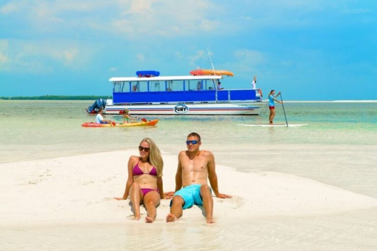 Key West: Island Adventure Sandbar Trip - From Greene Street check-in to the power catamaran ride
