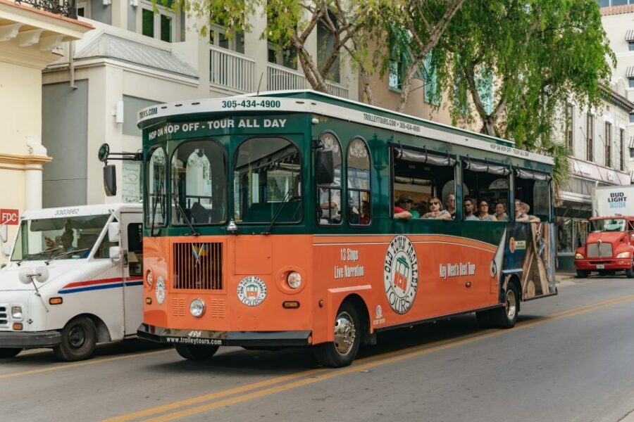 Key West: Old Town Trolley 13-Stop Hop-On Hop-Off Tour - Downtown Key West Route: Mallory Square to Bahama Village