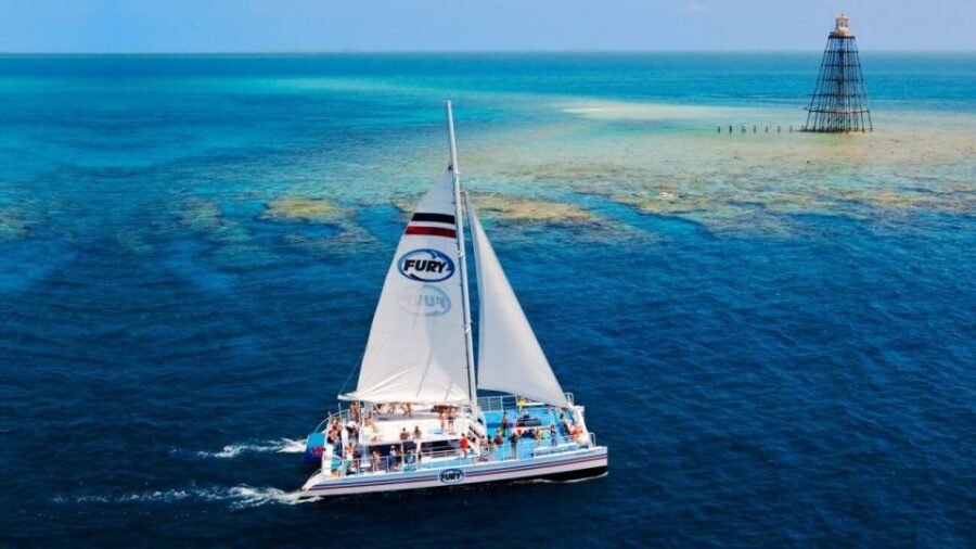 Key West: Reef Snorkeling with Drinks and Sunset Option - Fury’s 65-Foot Catamaran: Comfort That Makes Snorkeling Feel Less Scary