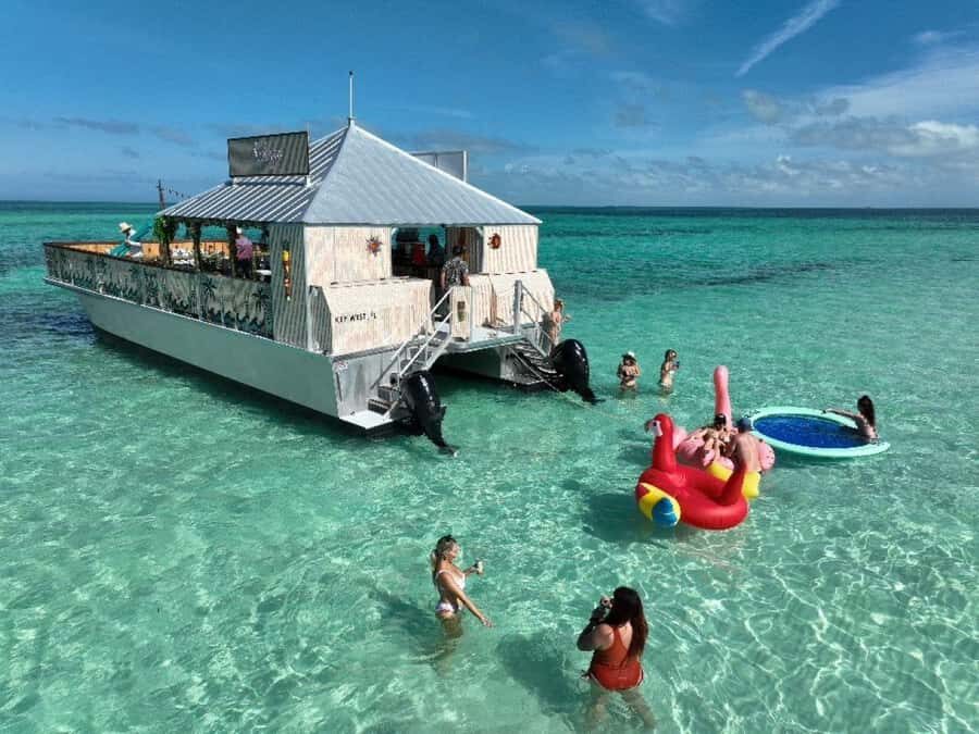 Key West: Sandbar Safari Tiki Cruise - What the 210-minute cruise feels like