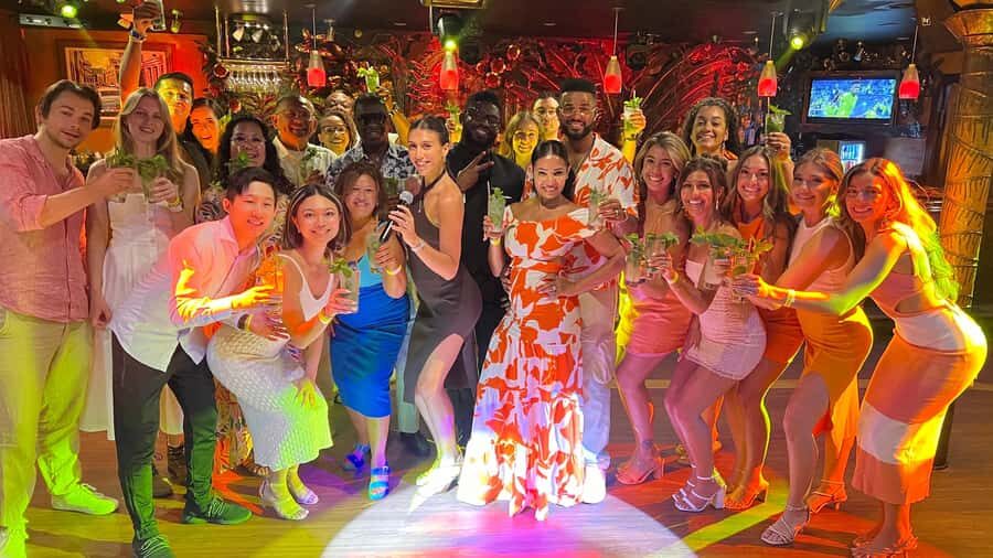 Mango's Miami: Salsa Lessons, Mojitos, Bites & Live Music - The Mojito room: your reserved table and dinner window