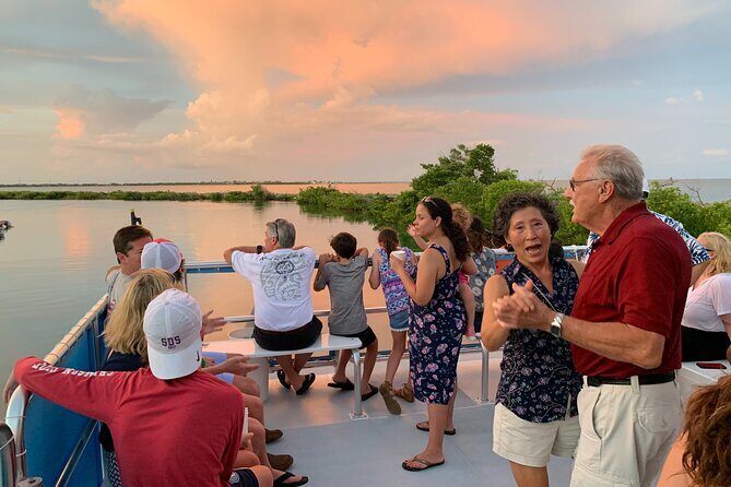 Marathon: Historic 7-Mile Bridge Sunset Cruise - Onboard comfort: hydration, sparkling toast, and crew energy