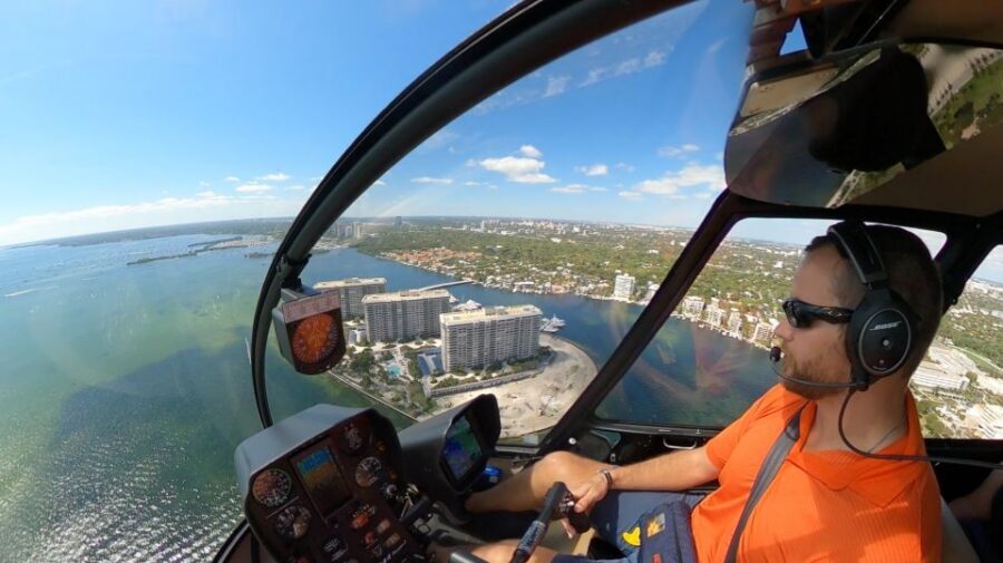 Miami: 20-Minute Private Helicopter Tour - Wildlife Spotting Over the Atlantic: Manatees, Dolphins, and Sharks