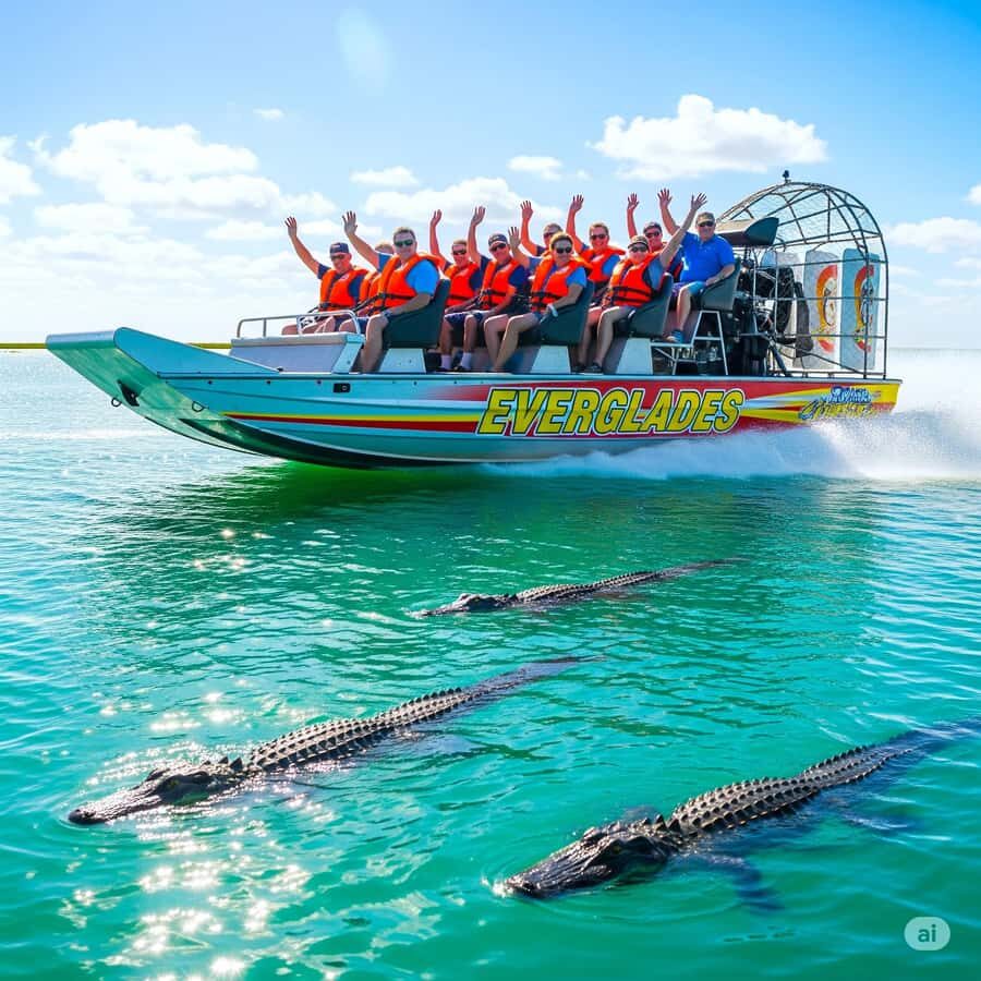 Miami: Alligator Spotting Airboat with Pick-Up/Drop-off - The Airboat Ride in the Everglades: What the 20–60 Minutes Feels Like