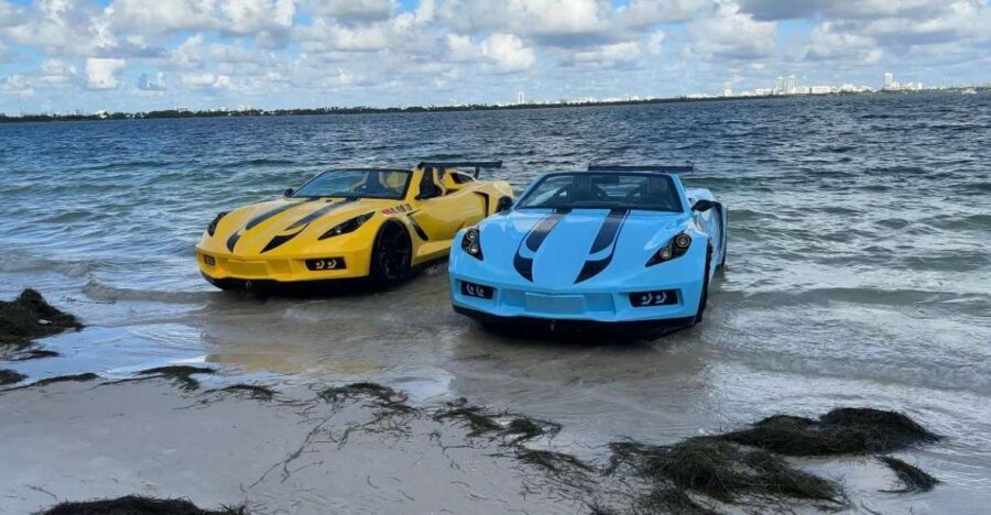 Miami Beach 1-HOUR JETCAR RIDE PLUS FREE 1-HOUR BOAT TOUR - The boat tour part: real views, real speed, real context