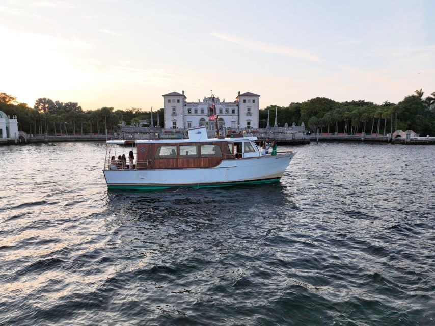 Miami Beach: Vizcaya Sunset Cruise Includes Food and Drink - Setting Off From Miami Beach Marina to the Venetian Islands