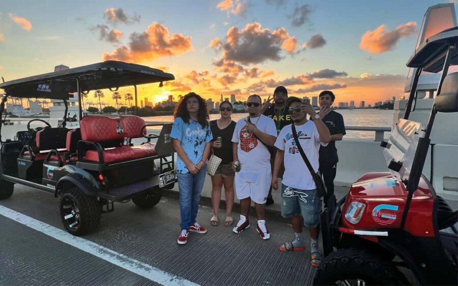 Miami Beach|South Point Golf Cart Tour - About the private format: easier rhythm, less waiting