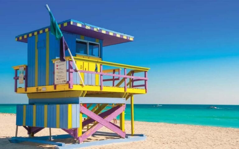 Miami Beach|South Point Golf Cart Tour - Meeting at 1144 Ocean Dr and cruising toward the water