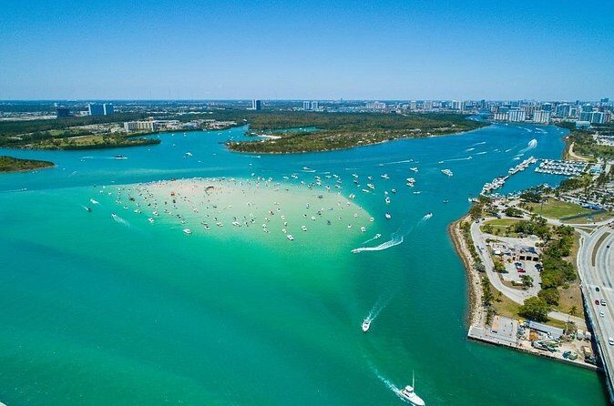 Miami Biscayne Bay Boat Tour with Sandbar Experience. - Houlover Sandbar: the clear-water break that makes this tour feel different