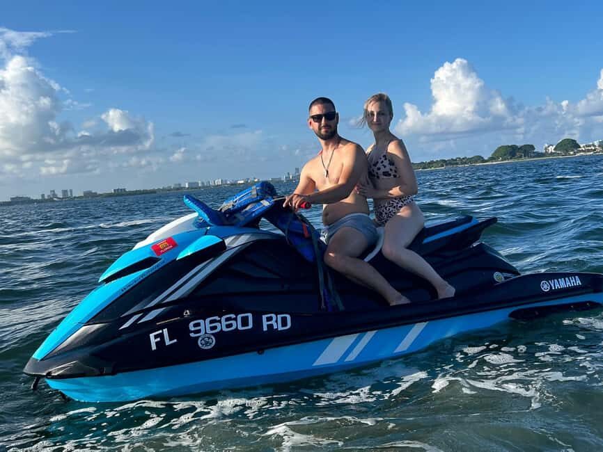 Miami: Biscayne Bay Jet Ski Rental & Free Boat Ride - The 30-minute jet boat ride: getting to open water without extra work