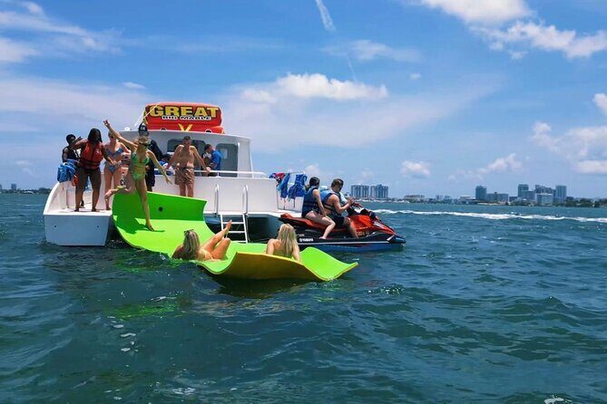 Miami Catamaran & Watersports: Jet Ski, Banana Boat & Drinks - The skyline stretch: Star Island, Fisher Island, Port of Miami, and more