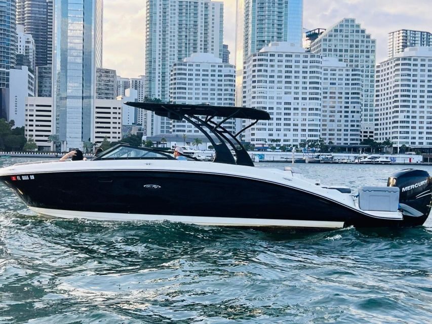 Miami: Guided Boat Tour with Champagne - Flagler Memorial Island: a built-in break that helps your whole group