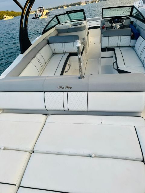 Miami: Guided Boat Tour with Champagne - Boarding and settling in at 961 NW 7th St