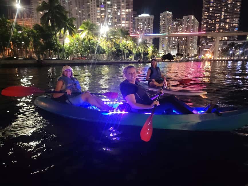 Miami: Guided LED-Lit Kayak Night Tour - Meeting Under I-95: Where the Tour Starts