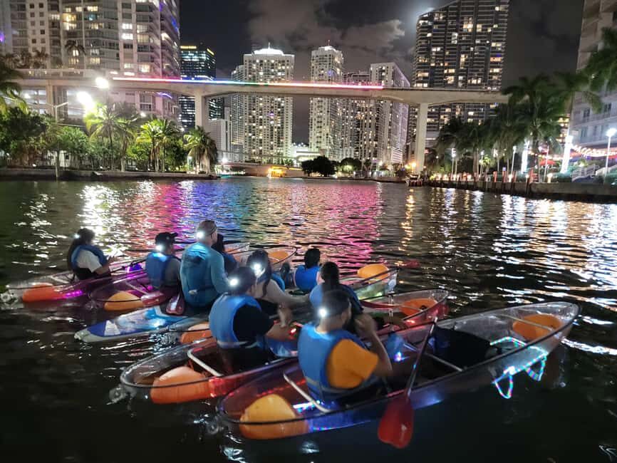 Miami: Guided LED-Lit Kayak Night Tour - Getting Set Up: The Coaching That Makes It Go Smooth