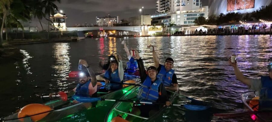 Miami: Guided LED-Lit Kayak Night Tour - Drinks, Music, and the LED Effect That Changes Your Whole View
