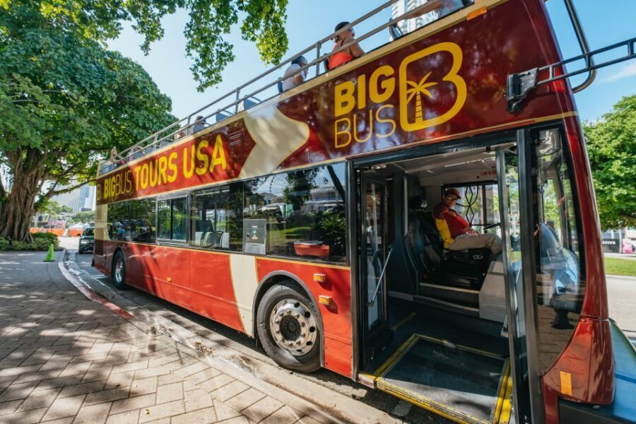 Miami: Half-Day Open-Top Bus Tour Plus Biscayne Bay Cruise - Starting Point at 333 Biscayne Blvd and How Hop-On Works Here