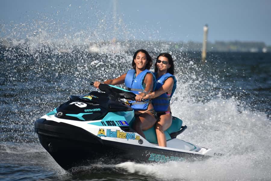 Miami: Jet Ski and Parasail - Banana Boat Energy and the Speedboat Factor