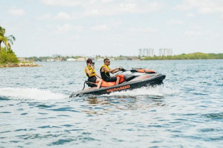 Miami: Jet Ski Rental in Biscayne Bay - Entering the riding zone near Miami Beach (and what you’ll actually do there)