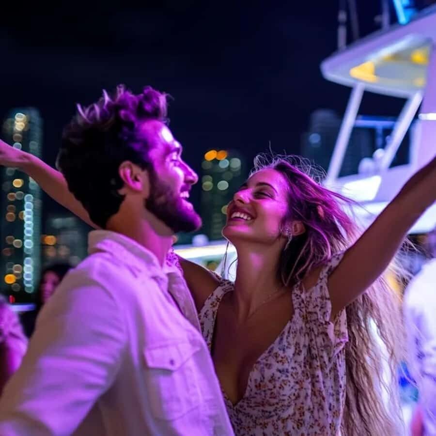 Miami: Party Yacht Cruise with Open Bar and DJ - What the “3-Hour Yacht Party” Feels Like on Board