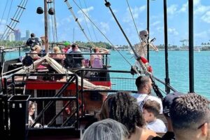 Miami Pirate Boat Cruise: Skyline & Millionaire Homes - What you get for $35 and 80 minutes (value without the fluff)