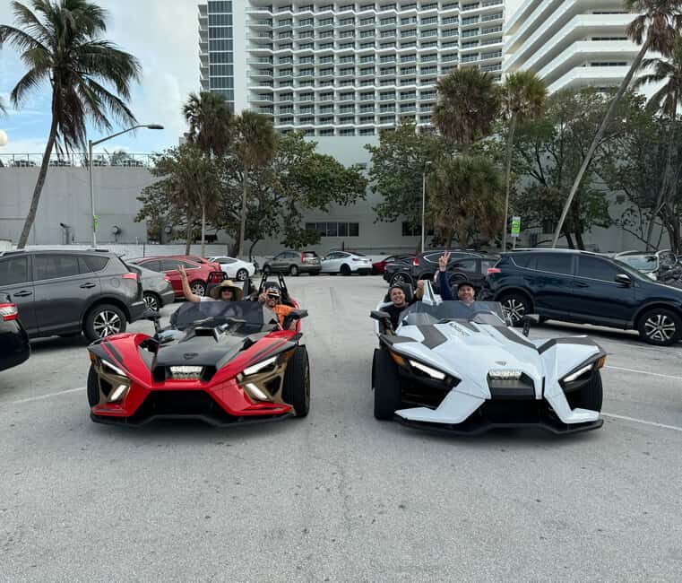 Miami: Polaris Slingshot Rental - Where You Go: EXPANSIVE Building, Suite 307