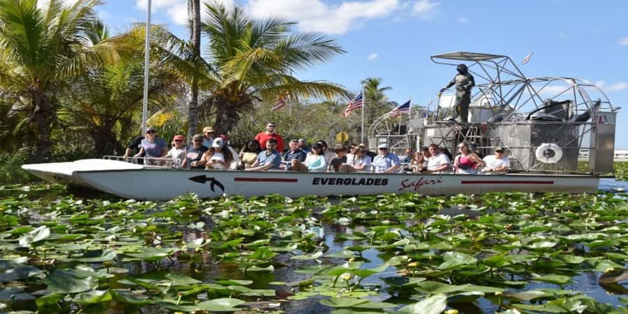 Miami Premium Everglades Driving Tour with Airboat Ride - The airboat ride: big thrills, public-boat reality