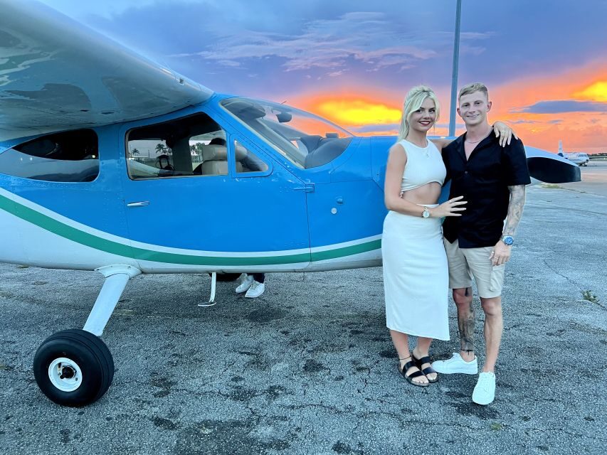 Miami: Private 50-Minute Sunset Airplane Tour - Flying Miami the Golden-Hour Way