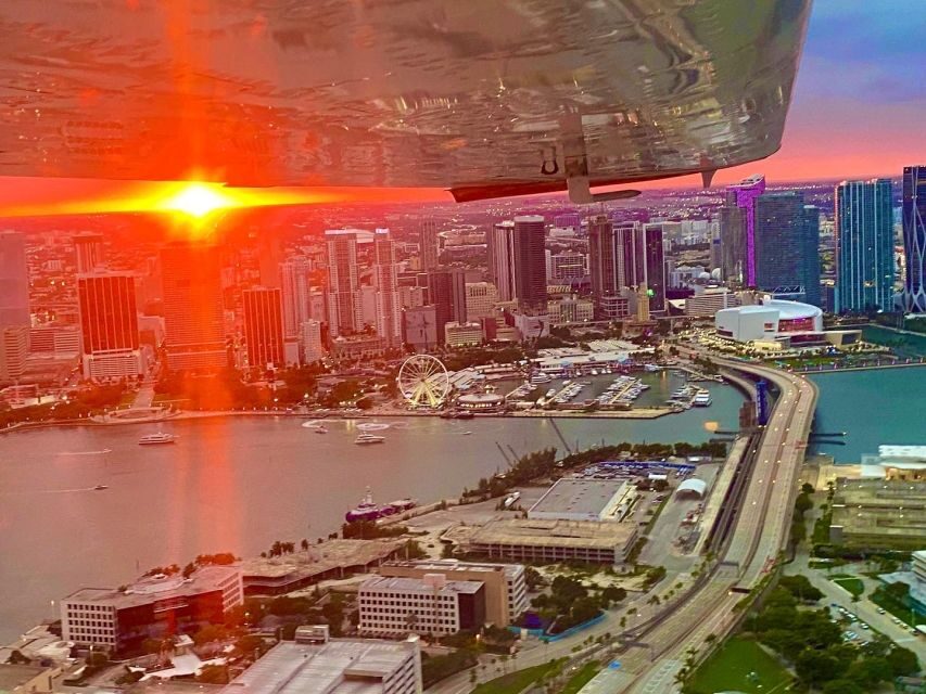 Miami: Private 50-Minute Sunset Airplane Tour - Where You Meet and What You Need to Bring