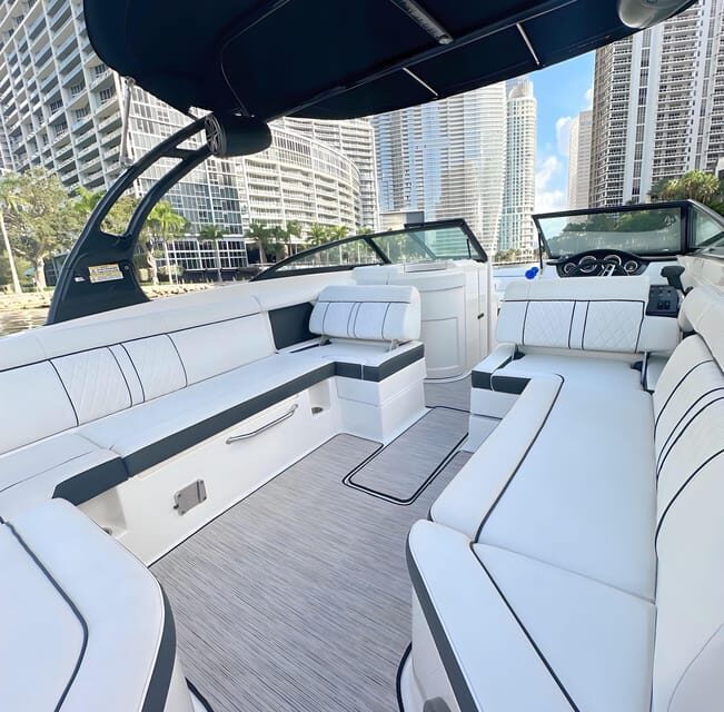 Miami: Private Boat Charter Guided and Tailored Experience - BYOB, music, and onboard comfort: the practical side that matters
