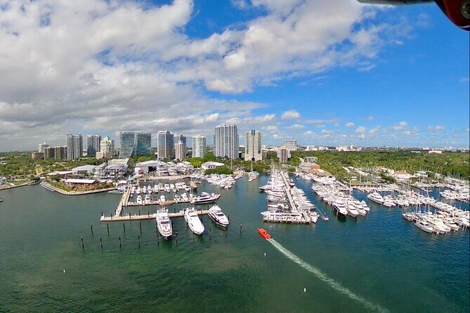 Miami Private Helicopter Tour for 3 Passengers - The route over Brickell, Key Biscayne, Coconut Grove, and Coral Gables